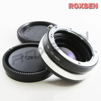 Pixco 0.72x Focal Reducer Booster Adapter for Nikon F lens to Sony E NEX A6000 - Image 1 of 3