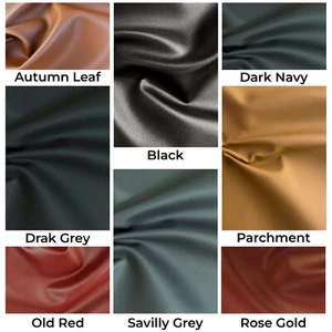 Jaguar Grain Leatherette Vinyl Fabric Fire Retardant Upholstery for Cars 140cm W - Picture 1 of 30