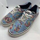 Star Wars X VANS The Force May Be With You - Blue Floral Yoda Canvas Shoes UK 9