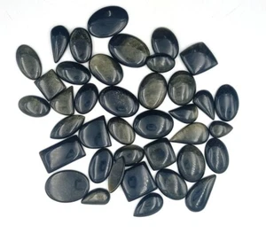 Natural Rainbow Eye Obsidian gemstone Cabochon, Obsidian Jewelry Obsidian 72428 - Picture 1 of 6