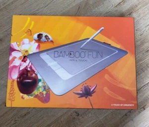 NEW Wacom Bamboo Fun Pen and Touch CTH-661 USB Drawing Graphics Tablet - Picture 1 of 3