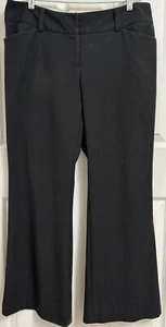 Apt. 9 Women’s Size 14 Gray Mid-Rise Wide Leg Dress Pants - Picture 1 of 3