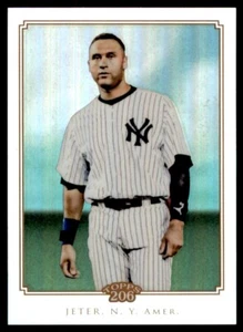 2010 Topps 206 Bronze Refractor Derek Jeter /499 Yankees #162 *Noles2148* - Picture 1 of 2