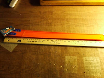 Hot Wheels Track Extension 2x 24 In. Pieces 48” 122 cm 4’ Ft. Total Orange HW - Image 1 of 3