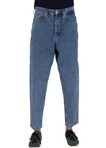 Tommy Hilfiger Jeans Herren Hose Bax Loose Tapered Fit light blue Crop Baggy - Bild 1 von 3