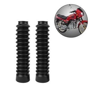 Pour Soufflet De Fourche Moto 2x Universel Moto Vélo Avant Fourche - Photo 1/12