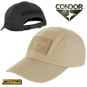 Cappello Berretto CONDOR Tactical Baseball Cap Cotton Militare Visiera KHAKI - Picture 1 of 1