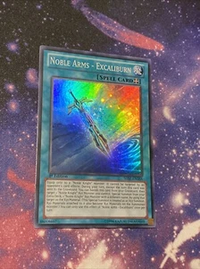 SHSP-EN088 Noble Arms - Excaliburn Super Rare 1st Edition NM Yugioh Card - Picture 1 of 3