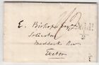 William Iv Entire: Henry Jones, Glasgow, To Exeter, With ½D Cachet, 7-8 Apr 1834
