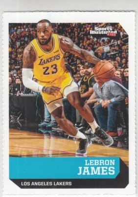 2019 Sports Illustrated for Kids LEBRON JAMES #813 Lakers - Image 1 of 2