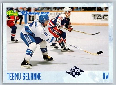 1993-94 Classic Teemu Selanne Flashbacks Finland #124 - Image 1 of 2