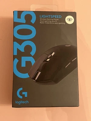 LOGITECH G305 LIGHTSPEED WIRELESS GAMING MOUSE - BLACK (W) - Image 1 of 2
