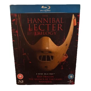 The Hannibal Lecter Trilogy Blu-ray [Region Free] 3 Movie Collection - Picture 1 of 13