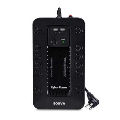 ST900U Standby UPS System, 900VA/500W, 12 Outlets, 2 USB Charging Ports, Comp... - Image 1 of 4