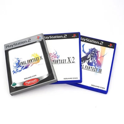 🎮⭐ Final Fantasy Bundle PS2 • FF X • X-2 • XII • 3-er Set • inkl. Handbücher - Bild 1 von 4