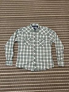 Wrangler 20X Western Hemd Herren XL kariert Pearl Snap Cowboy Rodeo Rancher Preppy - Bild 1 von 15