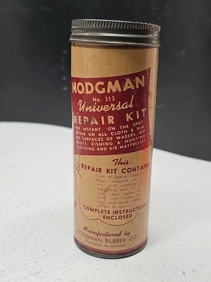 Vintage Hodgman Wader Universal #313 Repair Kit USED R.C. Can Co St. Louis - Image 1 of 4