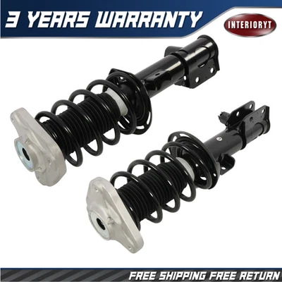 For Mercedes W218 W212 CLS63 E63 AMG 4Matic Front Shocks Struts Assys w/ADS 2x Foto 1 de 4