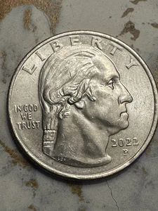 2022 Quarter Error “In Cod We Trust” - Willam Mankiller Back - Picture 1 of 3