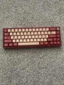 Meletrix 65 V2 Red/Red Mirror Gold Weight Assembled - Picture 1 of 2