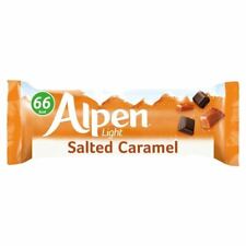 Alpen Light Salted Caramel Bar - 19g - Pack of 8