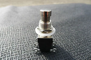 Momentary DPDT 6-Pin Stomp 12mm Schalter für Gitarreneffektpedal True Bypass 202M - Bild 1 von 5
