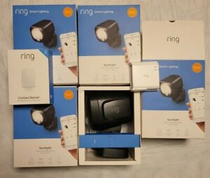 Ring Doorbell Pro & 10 Batterie Light & 1 Capteurs 2pk / 1 Bridge - NEUF/OCCASION