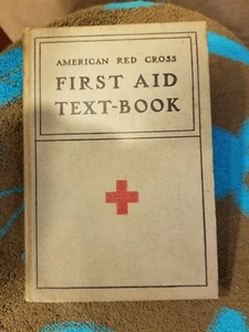 American Red Cross First Aid Text-Book 1933 Hardcover - Picture 1 of 4