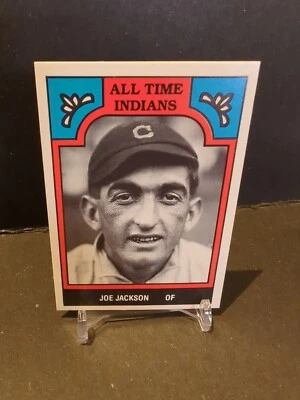 JOE JACKSON 1986 TCMA  ALL-TIME INDIANS #5-IND Baseball Card - Изображение 1 из 2
