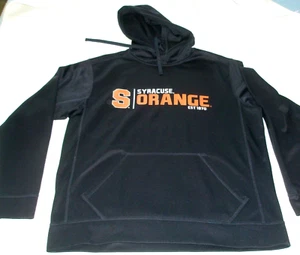 Syracuse University Orange Hoodie Sweatshirt NCAA Est 1870 Dark Blue by J2 EUC - Picture 1 of 8