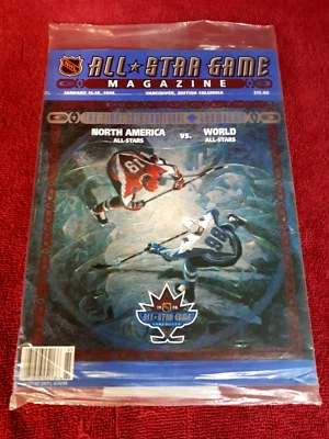 Programa del Juego de Estrellas de la NHL 1998 como nuevo *revista Patrick Roy aún sellada Powerplay Foto 1 de 2
