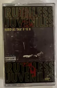 Ruthless Juveniles "Hard As Tha F**k II" Sealed Cassette Mobo 20 - Picture 1 of 2