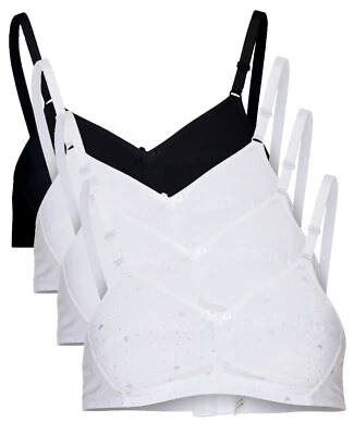 Cotton Girls Training Bras–Adjustable Wireless Girls Bras by B2BODY, Multi-Pack - Image 1 of 4