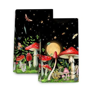 Mushroom Dish Towels for Kitchen Drying Decorative Kitchen TowelsWitchy Kitch... - Picture 1 of 6