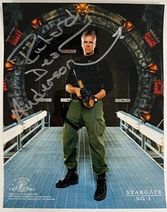 Richard Dean Anderson handsigniertes in Silber 8x10 Foto Jack Stargate 1 mit COA - Bild 1 von 6