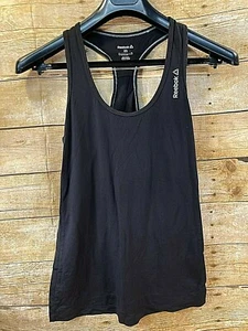REEBOK PLAY DRY ATTITUDE RACERBACK TANK TOP NAVY OR BLACK WOMEN'S XS 💗MINT💗 - Picture 1 of 19