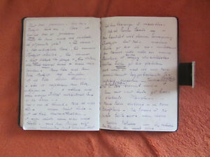 Altes handgeschriebenes Tagebuch von 1915