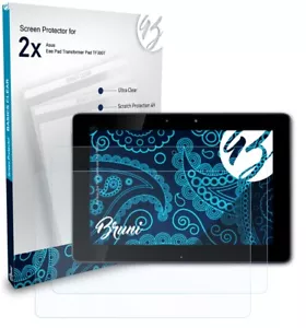 Bruni 2x Screen Protector for Asus Eee Pad Transformer Pad TF300T - Picture 1 of 4