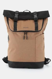 Bolso Mochila Himawari de Lona Impermeable en Contraste - Imagen 1 de 10