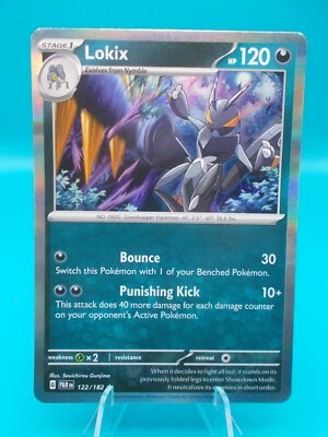 Lokix 122/182 Sv04: Paradox Rift Pokémon TCG Holo Near Mint/Mint - Image 1 of 2
