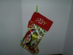 Grinch 17" Weihnachtsstrumpf Joy Neu Mit Etikett 2020 - Bild 1 von 1