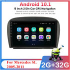 For Mercedes Benz SL550 SL600 SL63/65 AMG Stereo Radio 2+32GB Android 10.1 GPS