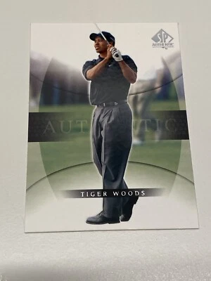 2004 UPPER DECK SP Authentic Tiger Woods #1 - Image 1 of 2