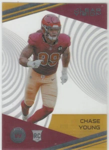 2020 Panini Chronicles Clear Vision CHASE YOUNG Rookie # CV-27 Football Team NFL - Picture 1 of 1