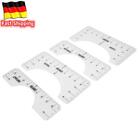 4pcs Alignment Ruler for Guiding T-Shirt Design Rulers with Size Chart