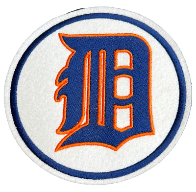 Detroit Tigers Throwback (1929) Embroidered Iron-on Team Logo Patch - Image 1 of 2