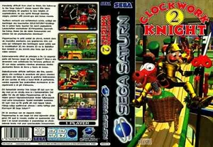 Clockwork Knight 2 Saturn Case + Box Art Work Cover Only (No Game) - Picture 1 of 2