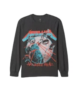 New Metallica And Justice For All Kids Size Medium (8) Rock Metal L/S T-shirt - Picture 1 of 3
