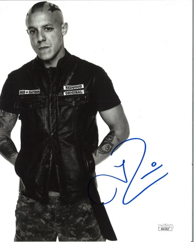 Theo Rossi - Juice Sons of Anarchy-  Autographed 8x10 JSA Authenticated Cover