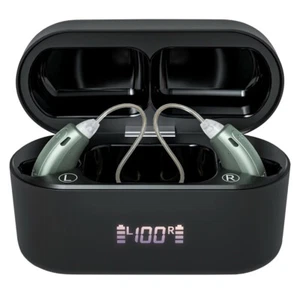 Behind the Ear - Rechargeable Hearing Aids - Bluetooth Capable - for Seniors wit - Picture 1 of 8